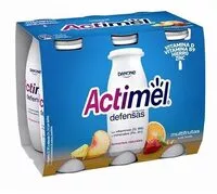 Mängden socker i Actimel Multifrutas Defensas