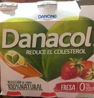 Mängden socker i Danacol fresa 0%