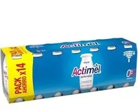 Mängden socker i Actimel desnatado 0% natural
