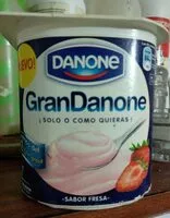 Mängden socker i Gran Danone sabor fresa