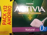 Mängden socker i Activia 0% Natural