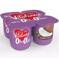 Mängden socker i Vitalinea sabor coco