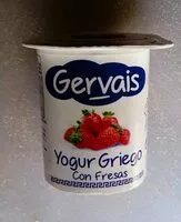 Mängden socker i Yogur griego con fresas