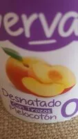 Mängden socker i Yogur desnatado 0% con Melocotón