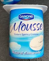 Mängden socker i Mousse natural azucarado