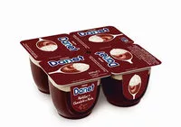 Mängden socker i Doble placer natillas de chocolate con nata