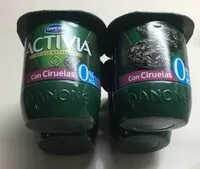 Mängden socker i Activia con ciruelas