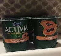 Mängden socker i Activia bifidus naturales con papaya