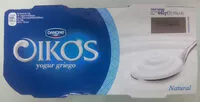 Mängden socker i Oikos yogur griego natural