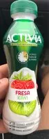 Mängden socker i Activia para beber fresa y kiwi