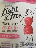 Mängden socker i Light & Free con frambuesa