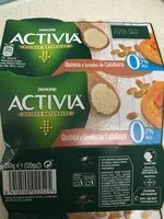 Mängden socker i Activia Quinoa y Semillas de Calabaza