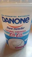 Mängden socker i Danone para mezclar Natural Cremoso