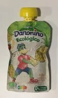 Mängden socker i Danonino ecológico - Piña, manzana y plátano