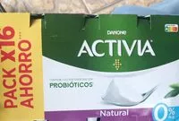 Socker och näringsämnen i Danone activia