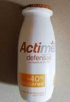 Mängden socker i Actimel