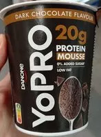 Mängden socker i Yo pro mousse chocolate