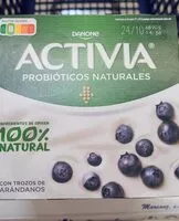 Mängden socker i Activia probioticos naturales