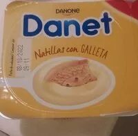 Mängden socker i Natillas Danet