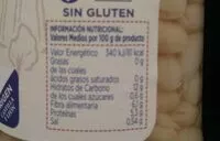 Mängden socker i Origen alubia riñón cocida de la bañeza león