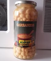 Mängden socker i Garbanzos