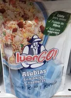 Mängden socker i Alubias, Bulgur y verduras