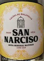 Mängden socker i Agua mineral natural con gas