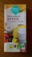 Mängden socker i Bebida ecológica arroz con plátano y fresa