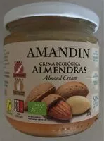 Mängden socker i Crème écologique d'amandes