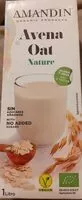 Mängden socker i Amandin Avena Oat Nature