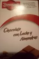 Mängden socker i Chocolate con leche y almendras