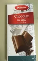 Mängden socker i Chocolat au lait extra fin