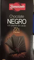 Mängden socker i Chocolate negro 72%