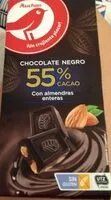 Mängden socker i Chocolate negro con almendras enteras 55% cacao