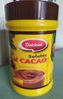 Mängden socker i Soluble al CACAO