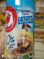 Mängden socker i Preparado a base de cacao 0%