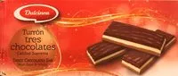 Mängden socker i Turrón trois chocolats