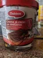 Mängden socker i Crema al cacao con avellanas