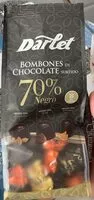 Mängden socker i Bombones de chocolate 70% negro
