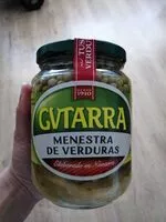 Mängden socker i Menestra de verduras