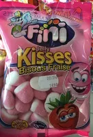 Mängden socker i Jelly Kisses Bisous Fraise