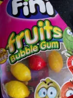 Mängden socker i Fruits Bubble Gum