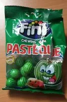 Mängden socker i Fini Watermelon Bubble Gum