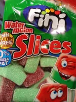 Mängden socker i Fini Water Melon Slices