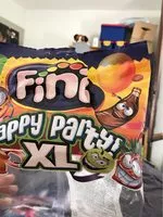 Mängden socker i Fini happy party XL