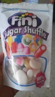 Mängden socker i Sugar shuffle caramelos de goma surtidos