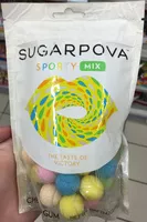 Mängden socker i Sporty Mix Chewing Gum