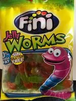 Mängden socker i Jelly worms