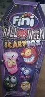 Mängden socker i Halloween scary box
