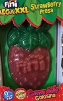 Mängden socker i Mega XXL strawberry